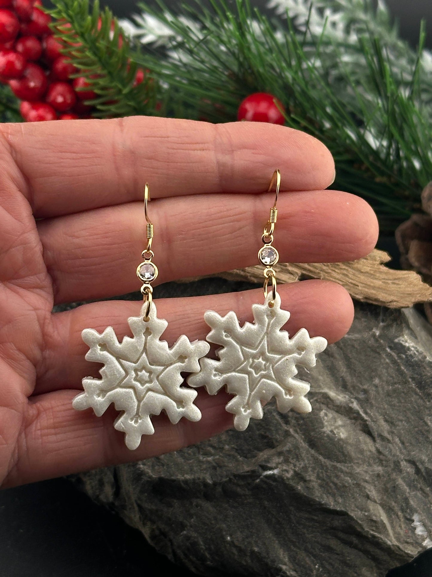 Snowflake Earrings