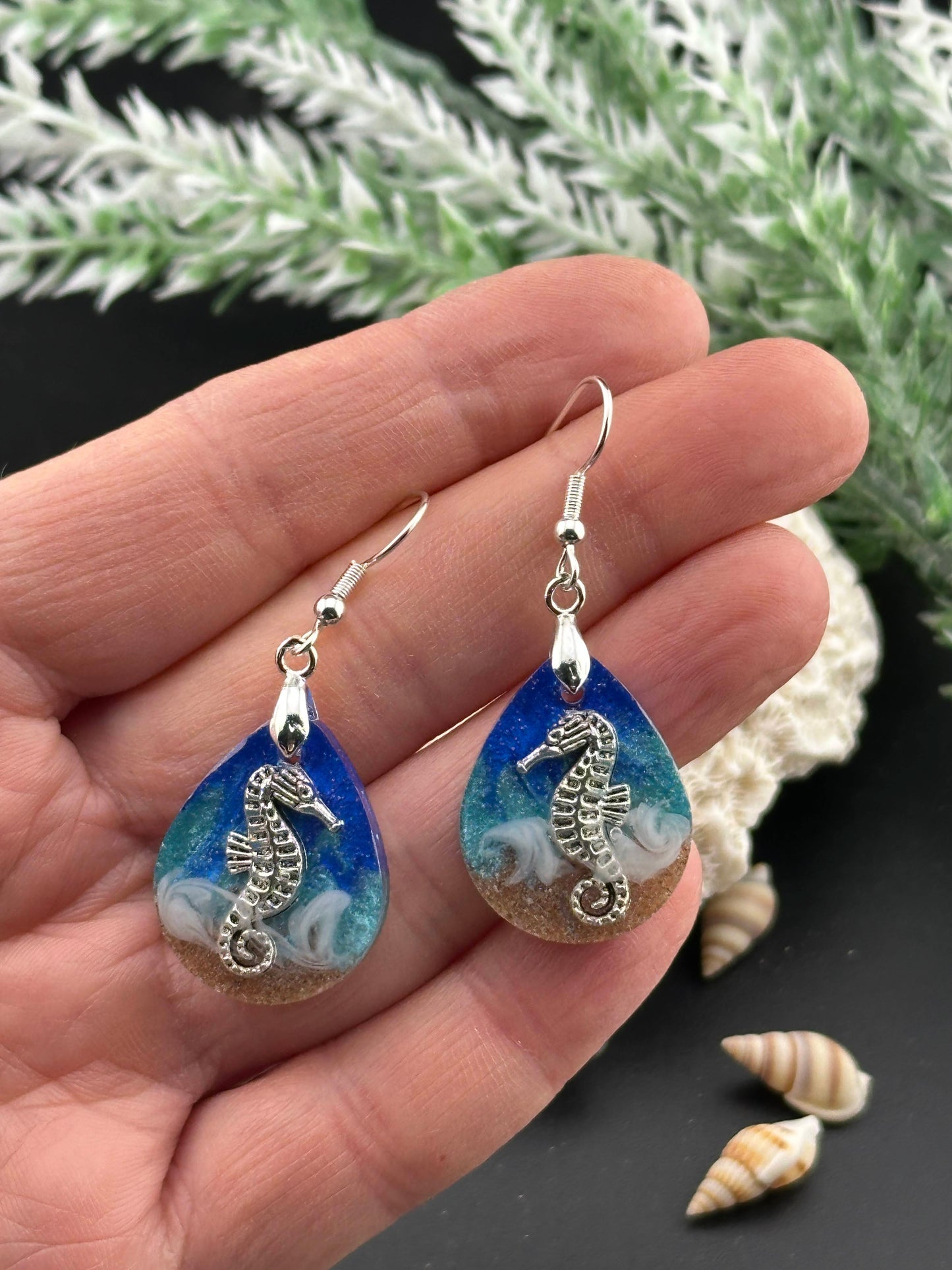 PEI Ocean Earrings