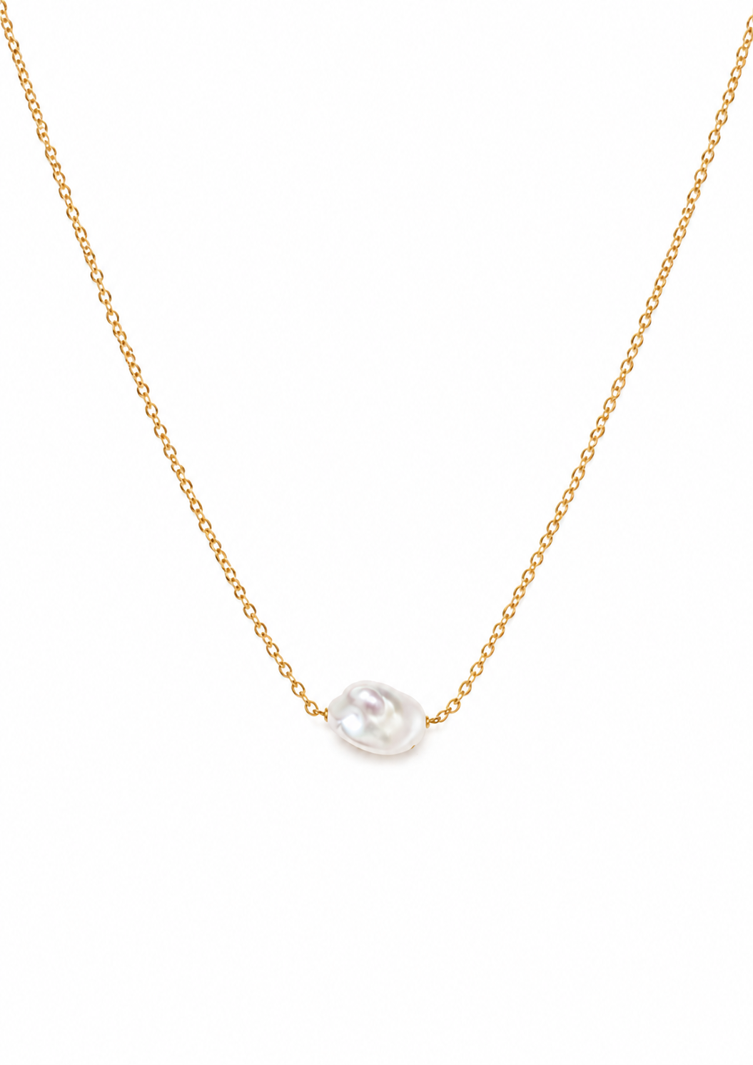 Chloe - Keshi Pearl Choker 14K Gold Filled