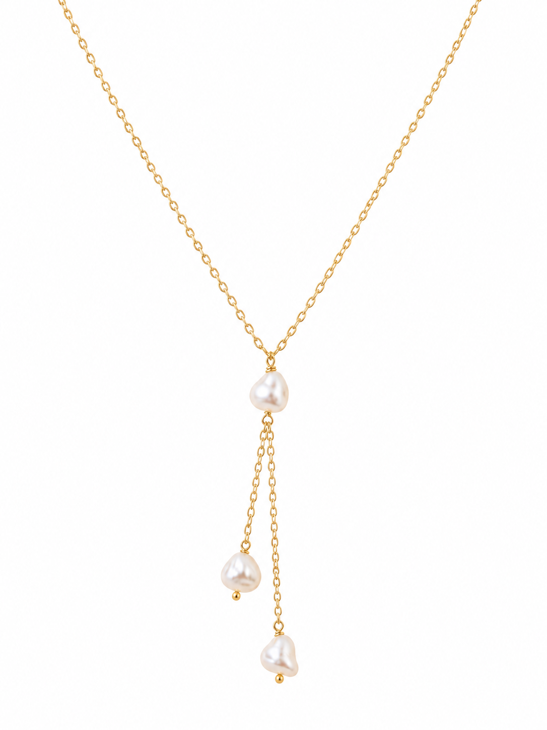 Elena – Keshi Pearl Necklace 14K Gold Filled