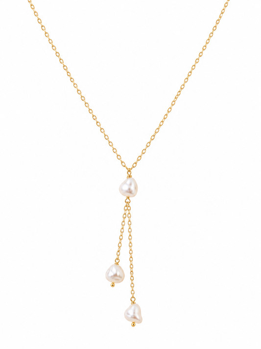 Elena – Keshi Pearl Necklace 14K Gold Filled