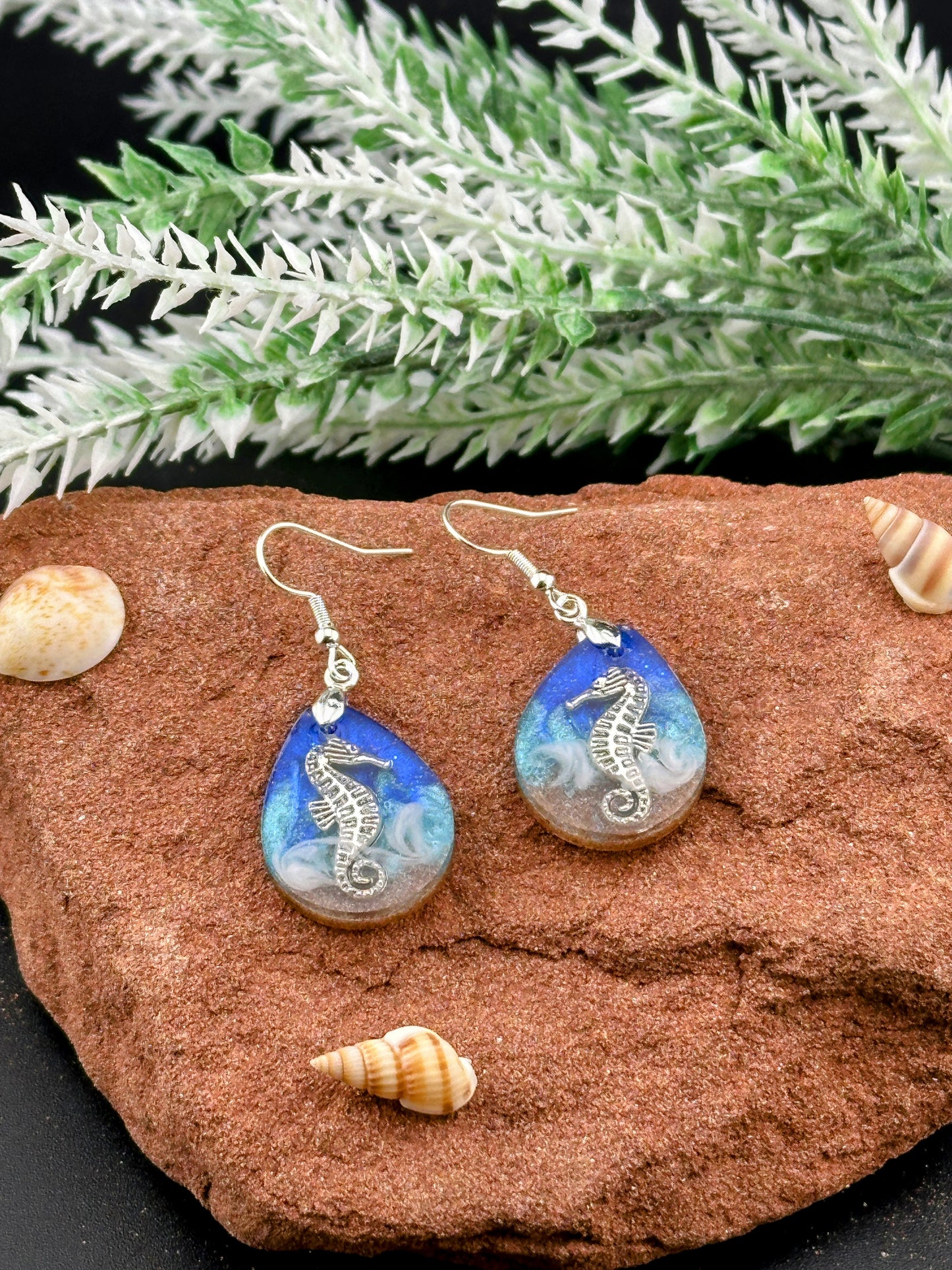 PEI Ocean Earrings