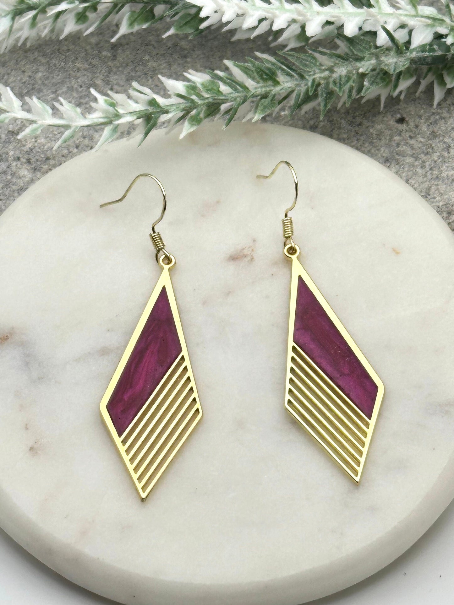 Geometric Glamorous Dainty Dangle Earrings